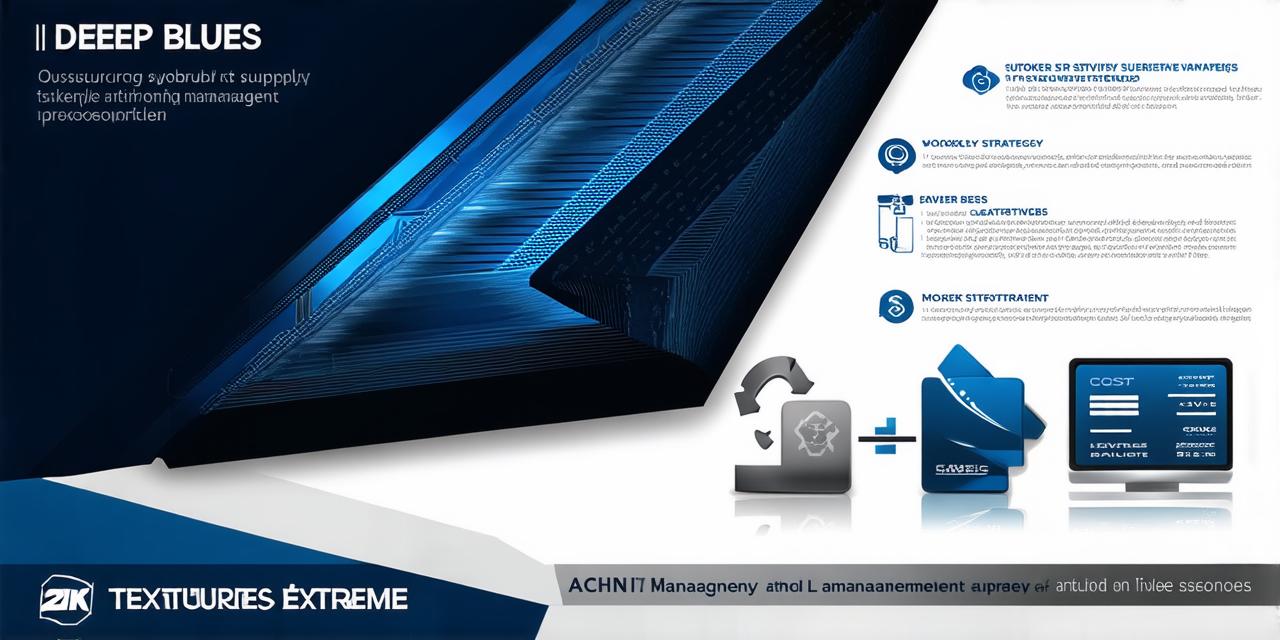 Example of using outsourcing within supply chain management.