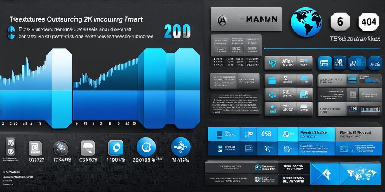 Size of the market for IT outsourcing