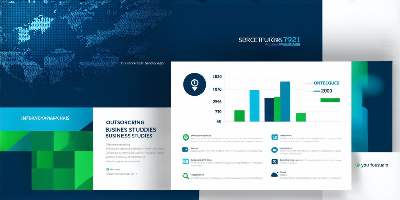 What does outsourcing mean in the context of A-level business studies?